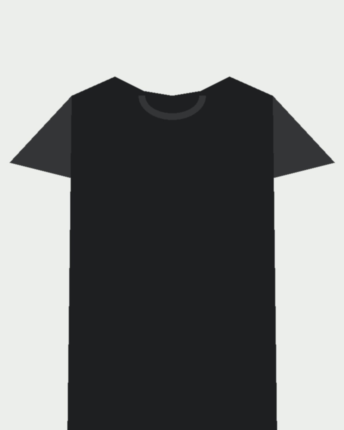 Heavyweight Pocket Tee in Black, fabric detail
