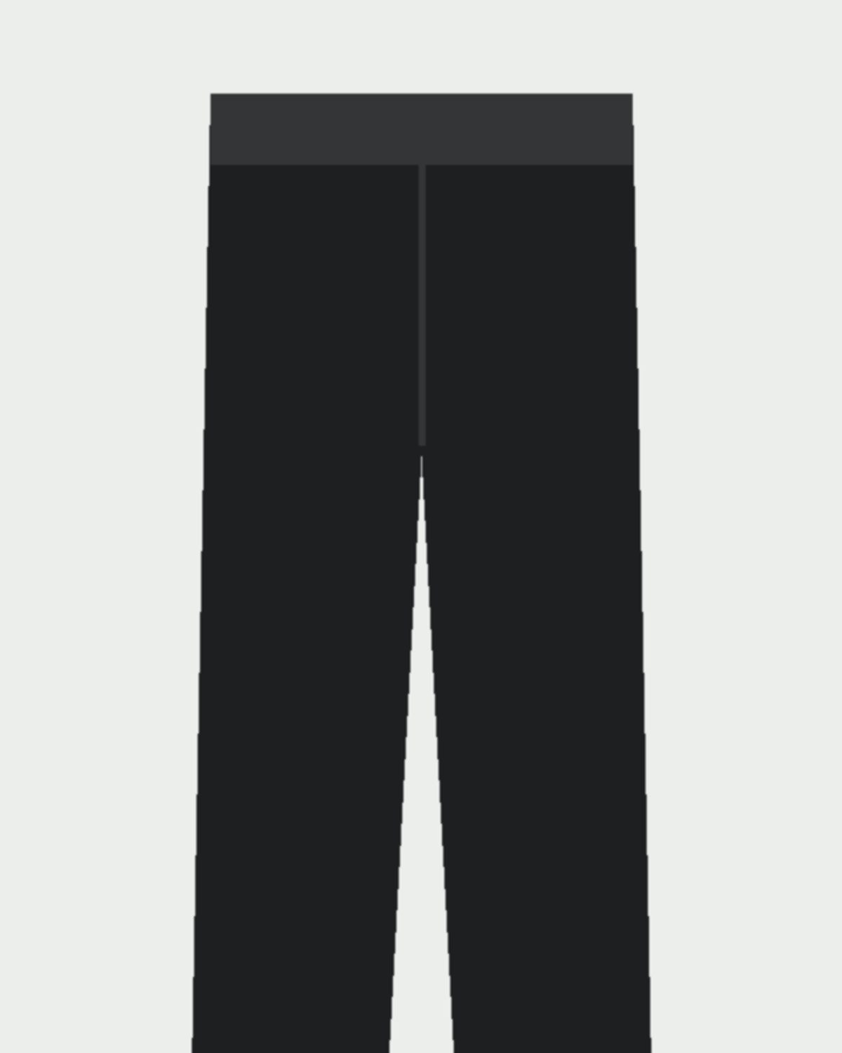 Stretch Chino Pant in Black, fabric detail