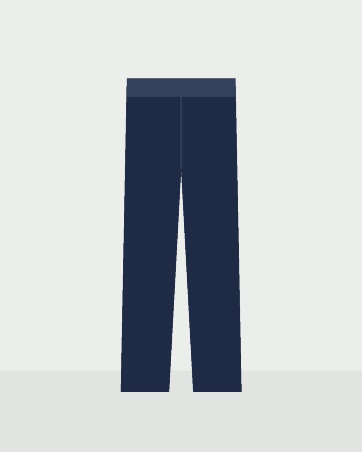 Stretch Chino Pant in Navy, front