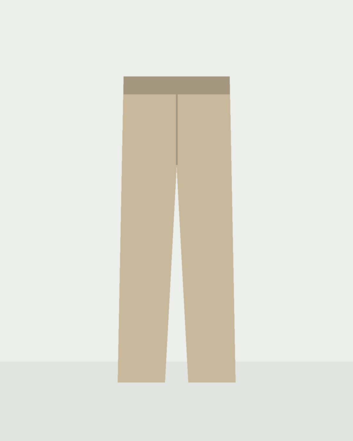 Stretch Chino Pant in Sand, front